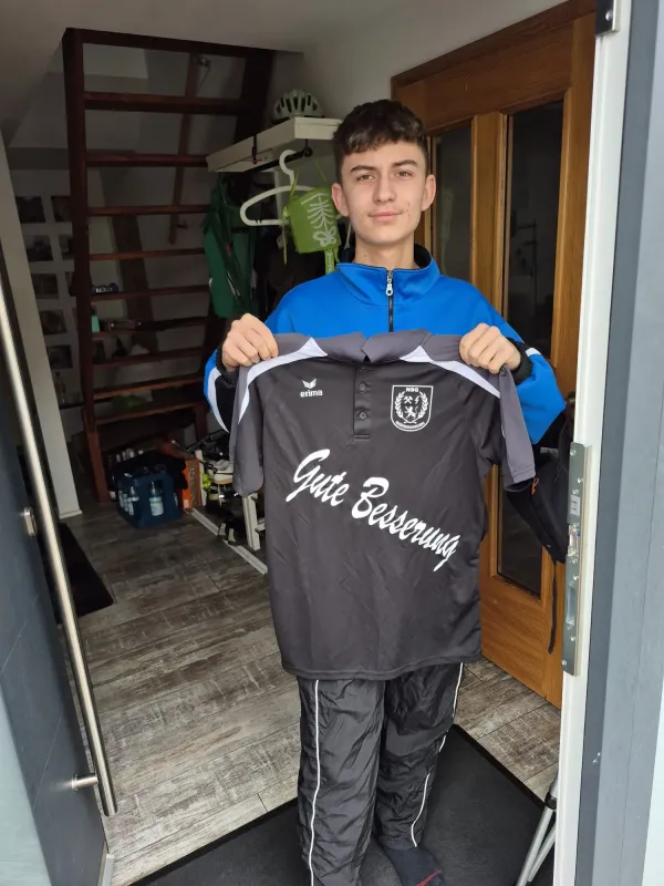 Ein Team steht zusammen!