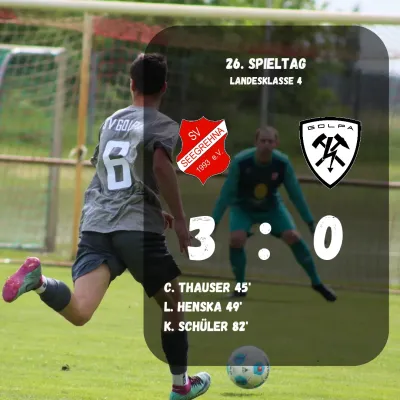 10.05.2025 SV Seegrehna vs. SV Golpa