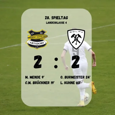 24.05.2025 Grafen vs. SV Golpa